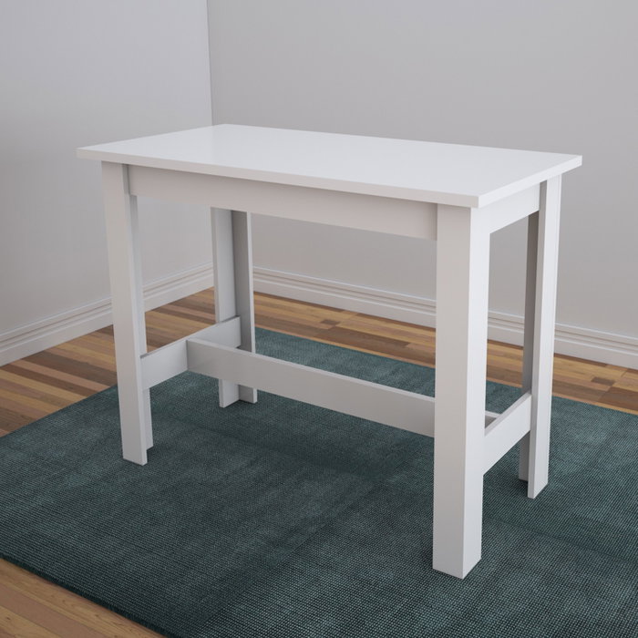 Hanah Home Mesa de Comedor Barra - Shiny White